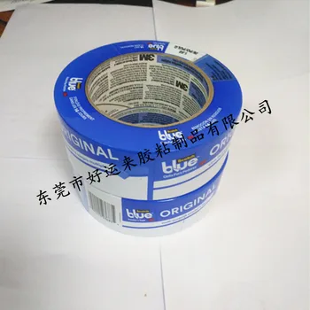 3M2090 Kék Mintás Papír Szalag Csomag Mail Hiteles 3D-s Nyomtatók Krepp Gumi Permetezés Fedél Teszt Ragasztó A Hajó