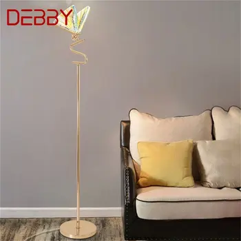DEBBY Északi Pillangó állólámpa, LED Világítás, Modern, Kreatív Design, Dekoratív Otthon Nappali