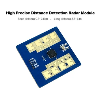HLK-LD2411S FMCW 24GHz Pontos Távolság Érzékelő, Radar Érzékelő Modul Intelligens Otthon 1T1R Magas Pontos Mozgásérzékelő Emberi Test