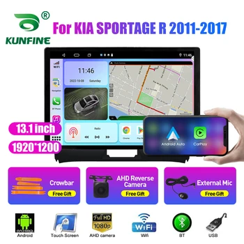 13.1 hüvelyk autórádió KIA SPORTAGE R 2011-2017 Autós DVD-GPS-Navigációs Sztereó Carplay 2 Din Központi Multimédia Android Auto