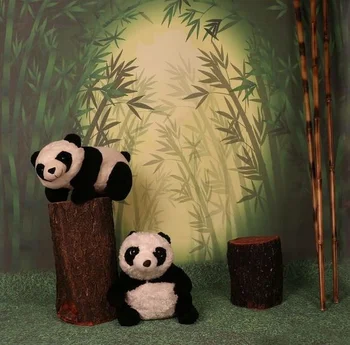 kínai panda bambusz boldog szülinapot fél gyerekek gyerekek stúdió fotó háttér fotózás hátteret banner