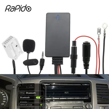 Autós Bluetooth 5.0 Készlet Modul AUX-IN Vezeték nélküli Audio Kábel Adapter VW Seat RCD510 RCD310 RNS315 RNS310 MFD2 Rádió Sztereó