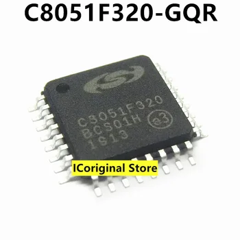 C8051F320-GQR Új, eredeti QFP32 SZILIKON Mikro-vezérlő C8051F320 Egyetlen chip mikroszámítógép C8051 F320