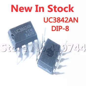5DB/SOK UC3842AN UC3842 3842AN DIP-8 aktuális mód PWM impulzus szélesség modulátor chip Raktáron ÚJ, eredeti IC