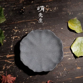 ★Úr Qing-Jingdezhen Teáscsésze Mat Kerámia Ugyen Lotus Hő Bizonyíték Mat Csésze Tea Csésze Alátét Alátét Pot Mat Mat Tál