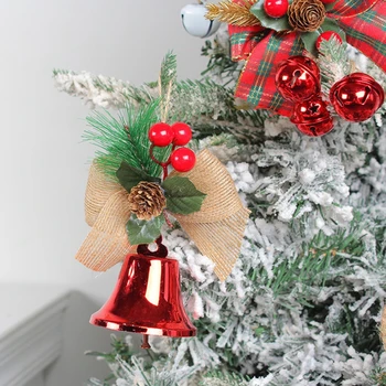 Karácsonyi Harang Medál a karácsonyfa Dekoráció Kis Harang, csokornyakkendő Csepp Dísz, Adventi Naptár, szilveszteri Buli