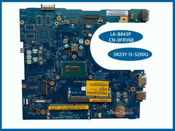 Magas minőségű AAL10 LA-B843P a Dell Insprion 5558 Laptop Alaplap KN-0FRV68 FRV68 SR23Y I5-5200U DDR3L 100% - ban Tesztelt