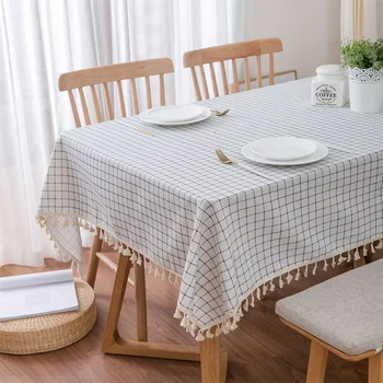 Kockás Terítő Északi Ins Téglalap alakú Aranyos Kockás terítő Kawaii Asztal Mat porálló Étkezési Piknik Szőnyeg, Dekor