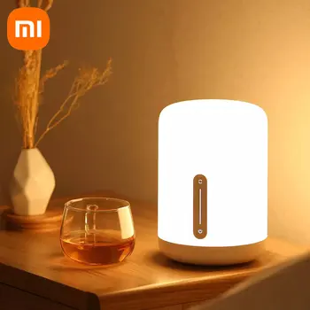 Xiaomi Mijia Éjjeli Lámpa 2 Smart Tábla LED-es Éjszakai Fény, Bluetooth WiFi hangvezérlés Érintse meg a Kapcsolót Az Apple HomeKit Siri Mi Otthon