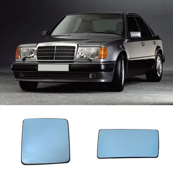 Autó, Kék Tükör, Üveg Mercedes Benz W124 S124 W201 190 (1985-1993) E (1993-1995) Fűtött Üveg, Visszapillantó Tükör Bal