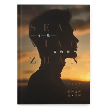 Xiao Zhan Album Sean Xiao Környező Nagy felbontású, Nagyméretű fotóalbuma Csillagok Tartozék Szülinapi Ajándék Fiúk Lányok
