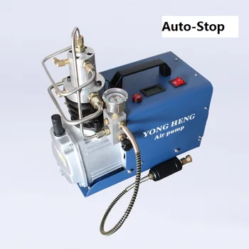 Új Auto-Stop Kompresszor 300Bar Elektromos nagynyomású PCP Pumpa vízhűtés