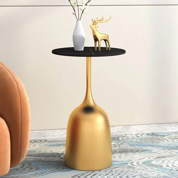 Hálószoba Design Dohányzóasztal Luxus Nappali Glam Modern Dohányzóasztalok Kerek Minimalista Koffietafels Ház Tartozékok