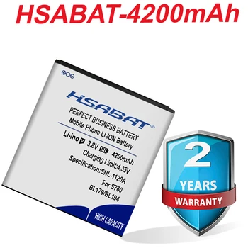 HSABAT BL179 / BL194 4200mAh Akkumulátor Lenovo A780 A660 A288T A520 A790E A560E A698T S760