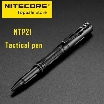 NITECORE NTP21 Alumínium Ötvözet Többfunkciós Hordozható EDC Taktikai Toll a Sürgősségi üvegtörés Írás Túlélni önvédelem