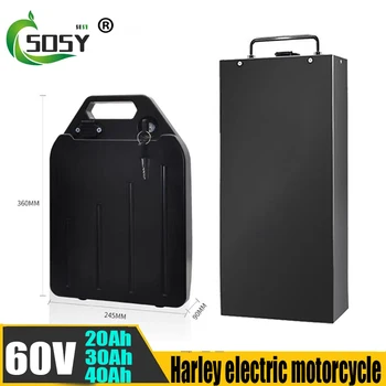 60V40Ah 16 18650 lítium Elem, a Harley Elektromos Motort Lehet Használni Kerékpár Alatt 1800W EU adómentes Ajándék Töltő