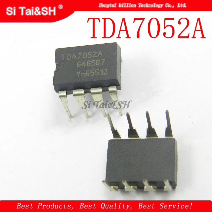 10DB TDA7052A TDA7052 DIP-8 DIP új, eredeti . ' - ' . 0
