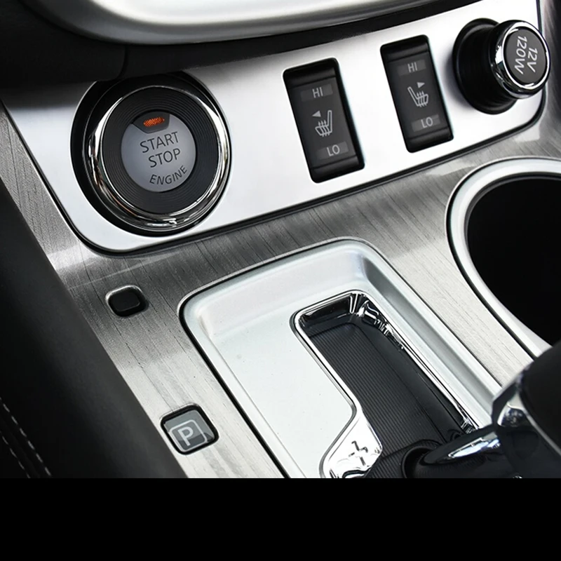 ABS Króm Nissan Murano 2015 2016 2017 Autós kiegészítők, Autó szivargyújtó díszíteni fedezze trim Matrica stílus 1db . ' - ' . 0