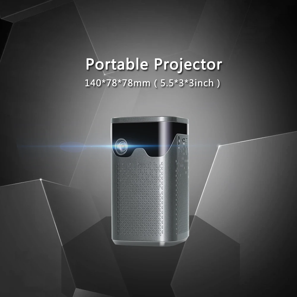 ZAOLITGHTEC D4 Mini 3D-s 4K Projektor 1080P Smart Android Wifi LED DLP házimozi Kültéri Hordozható Mini Projektor Akkumulátor . ' - ' . 1