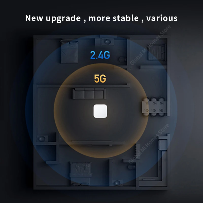 Globális Xiaomi Mi Intelligens Otthon Hub 2 Multimódusú Átjáró Wi-Fi Zigbee Ble Háló Hub Munka C Típusú 128MB Intelligens . ' - ' . 4