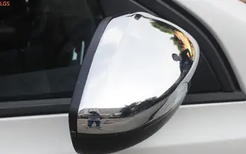 A Peugeot 2008 2014-2018 Magas minőségű ABS Króm visszapillantó tükör dekorációs fedél anti-dörzsölje védelem autó tartozékok